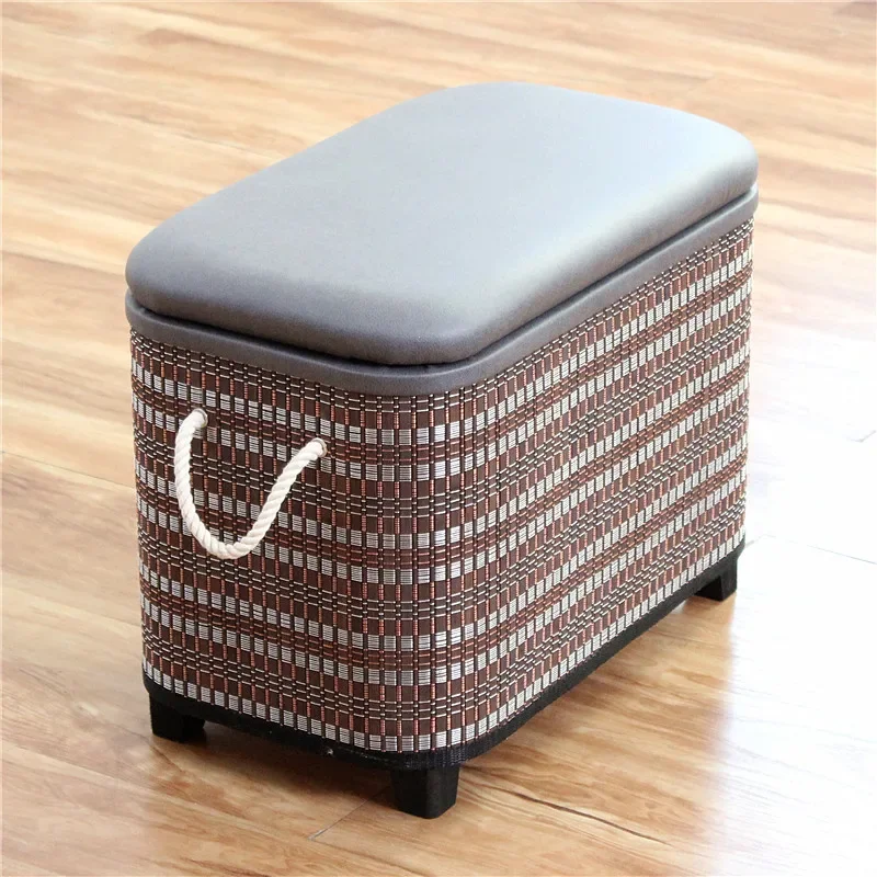 storage wood bench sofa stool children can sit at  end of the bed stool in the box at  door