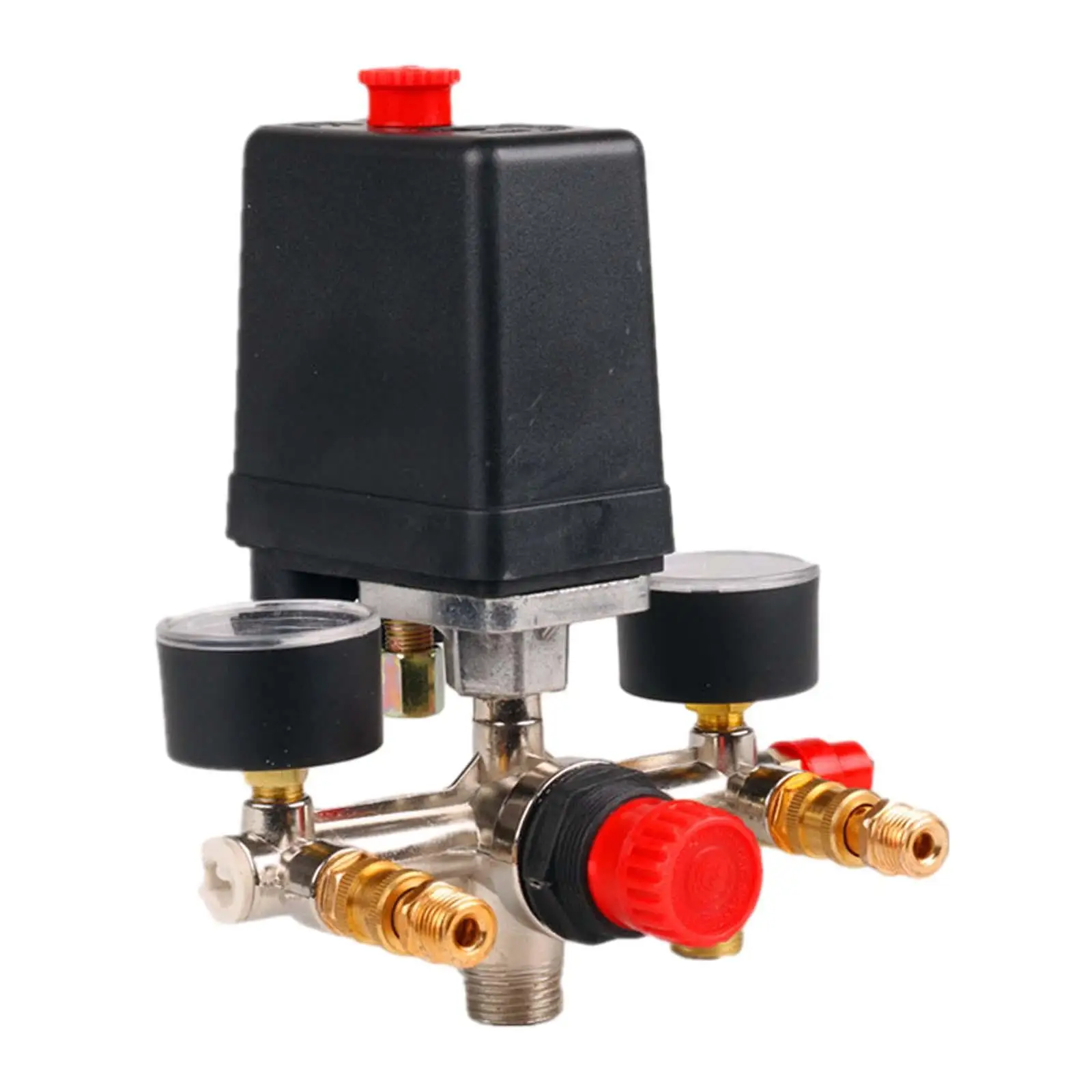 Pressure Valves Switch for Air Compressor Regulating Valves Durable Easy Installation Assembly Replacement Control Reducer