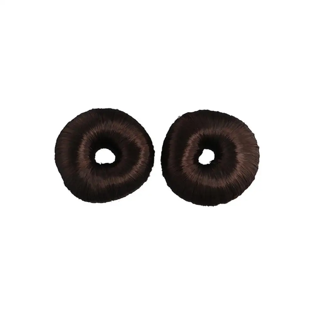 Fashion Beige Brown Black Hair Clip Hair Wig Hair Ring Hair Styling Tools Hair Donut Shaper Bun Maker