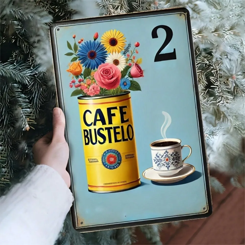 

Vintage Tin Sign Metal Wall Art 20x30 Inch, Farmhouse Bar Cafe Humorous Decor