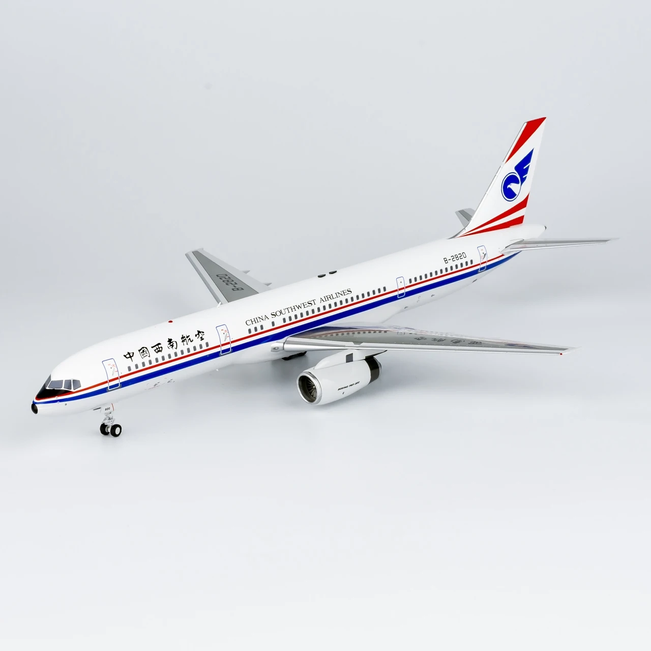 China Soukey Airlines Boeing B757-200, Alloy Collectible Avião Presente, NG Modelo 1:200, Diecast Aircraft Jet, B-2820, 42023