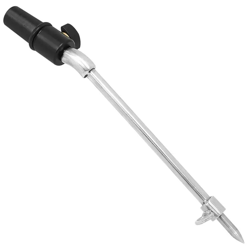 NALFI-High Quality Metal Adjustable Nylon 4/4 Silver Bass Violin Foot Support Cello Kickstand Rod Instrument Accessories