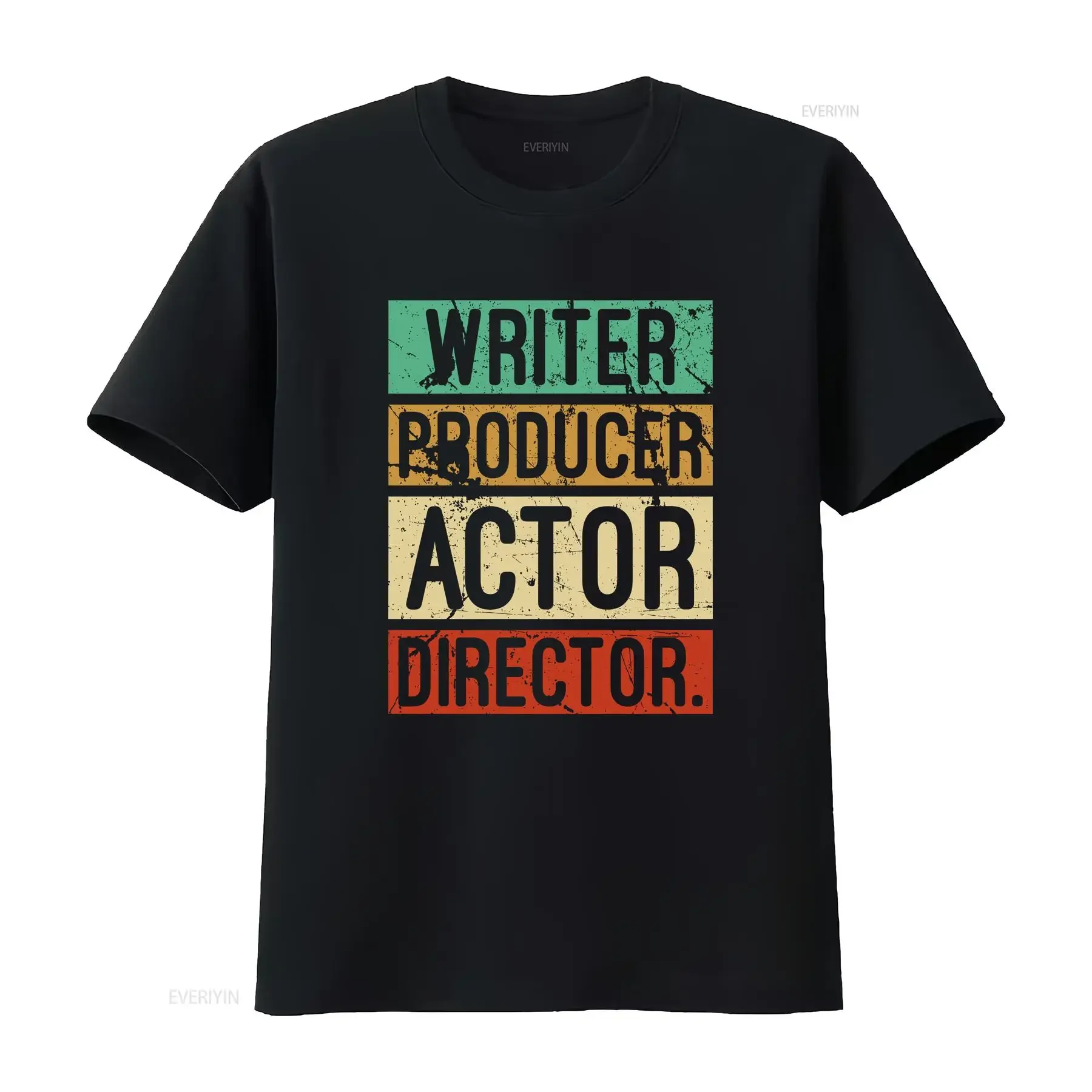 Writer Producer Actor Director Musical Theater Broadway Funny T Shirt S_3XL vintage Washed Stretched Stylish