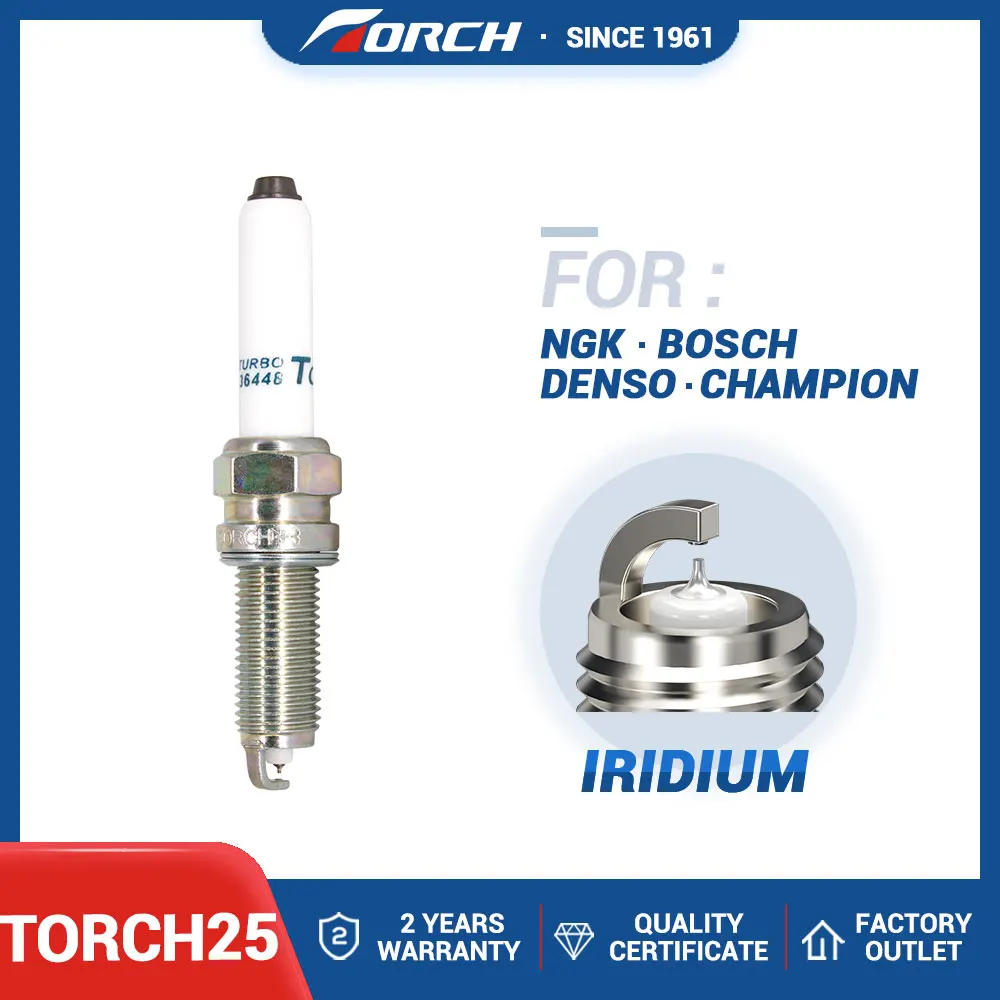 Iridium Platinum Spark Plug TORCH25 XH8EIP-7+ Replace for 3707100WEC05 ILKER8C7G Candle Ignition System Auto Replacement Parts