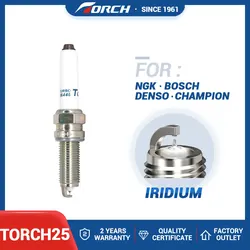 Iridium Platinum Spark Plug TORCH25 XH8EIP-7+ Replace for 3707100WEC05 ILKER8C7G Candle Ignition System Auto Replacement Parts