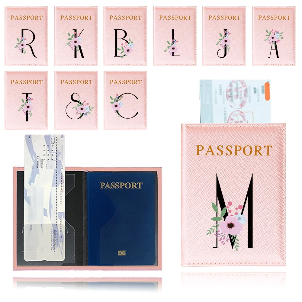 

Multi-Function ID Bank Card Passport Storage Bag Women Men RFID Vintage Business Passport Covers Holder Flower and Black Series