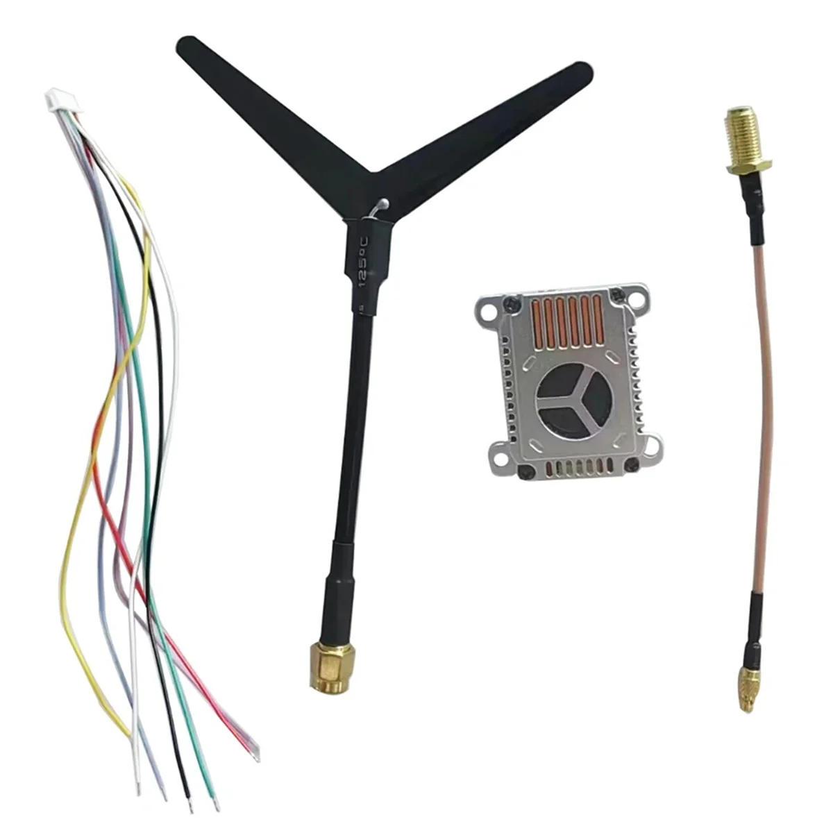 Émetteur vidéo VTX pour importateur de course FPV longue portée, technologie de transmission, 1.2GHz, 1060MHz-1380MHz, 2W, 1060MHz-1380MHz