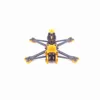TEOSAW 탄소 섬유 휠베이스 프레임 키트, DIY RC 드론 FPV 레이싱용 지지대 비스타 에어 유닛, Drake35, 155mm, 3.5 인치 1