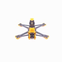 TEOSAW Drake35 155mm Wheelbase Carbon Fiber 3.5 Inch Frame Kit Support Vista Air Unit for DIY RC Drone FPV Racing