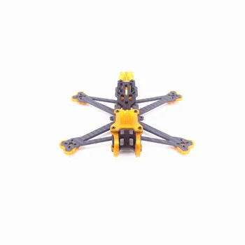 TEOSAW Drake35 155mm Wheelbase Carbon Fiber 3.5inch Frame Kit Support Vista Air Unit for DIY RC Drone FPV Racing