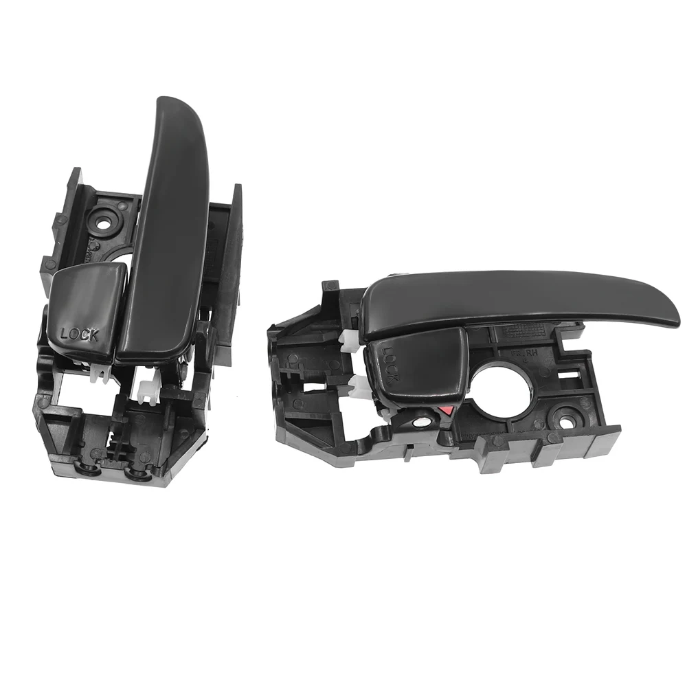 Black Inside Interior Door Handle Front Left Right For Hyundai Elantra 2.0L 2001 2002 2003 2004 2005 2006 2007 2008 New Style