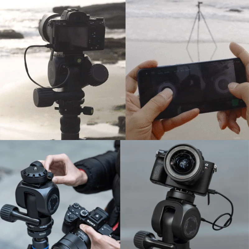 BENRO Polaris Smart Electric Tripod Head Remote Controller, Wireless DSLR Preview & Configuration