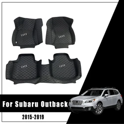 Car Floor Mats For Subaru Outback 5th 2015 2016 2017 2018 2019 Interior Foot Pads Accessories Custom Covers Products Waterproof