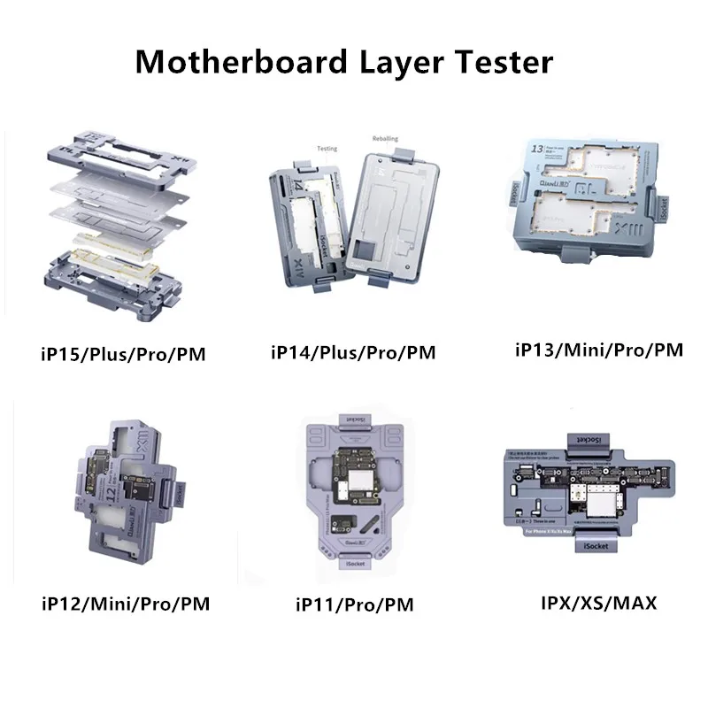 Qianli iSocket Motherboard Tester Fixture For Mainboard Function Checking Test Tool for X 11 12 13 14 15 16 Series