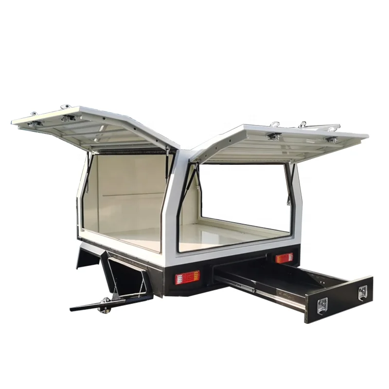 

2024 Cab1800(L) Aluminium Tray Alloy Toolboxs Ute Canopy