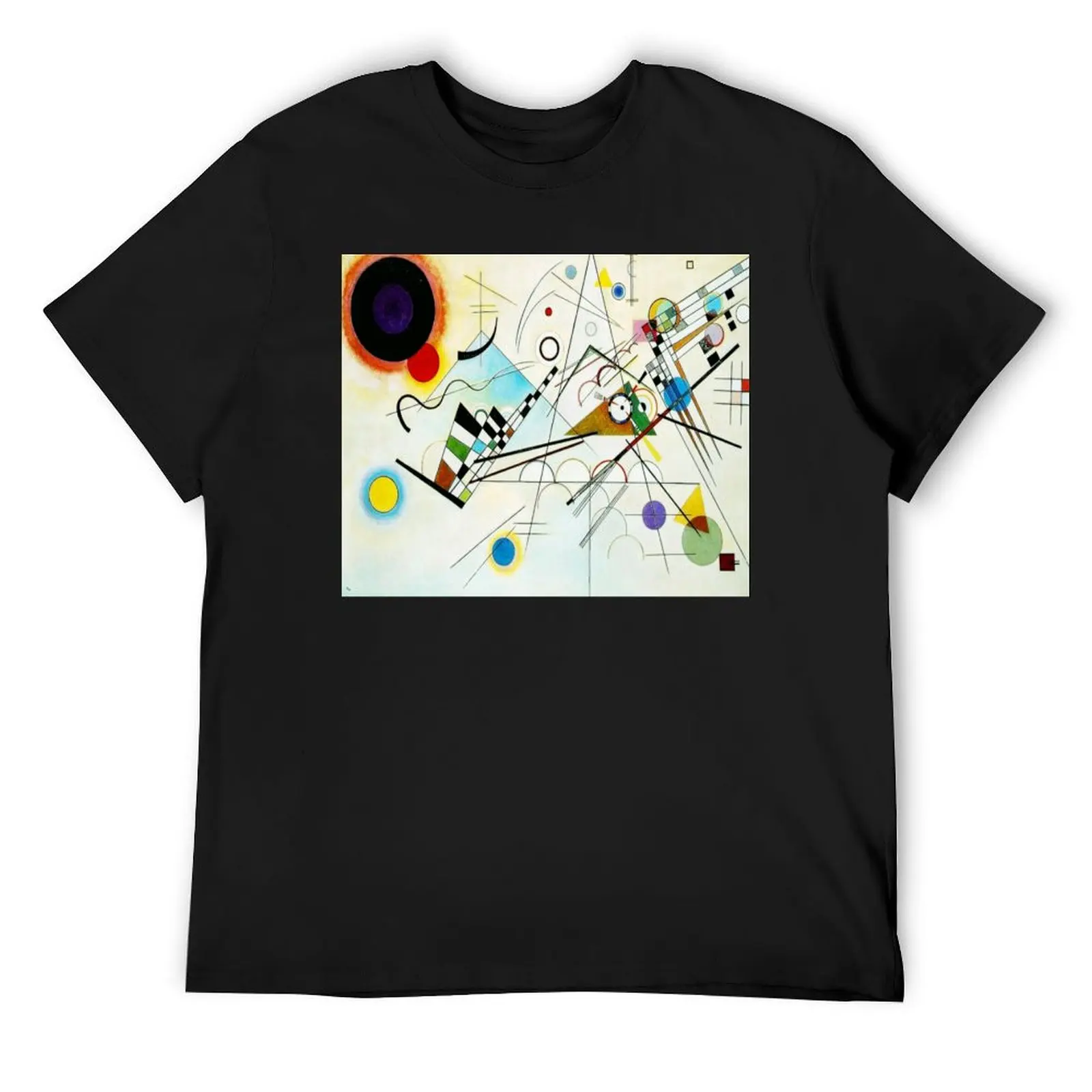 Study for Composition VIII - Wassily Kandinsky Abstract Art T-Shirt designer shirts boys animal print mens workout shirts