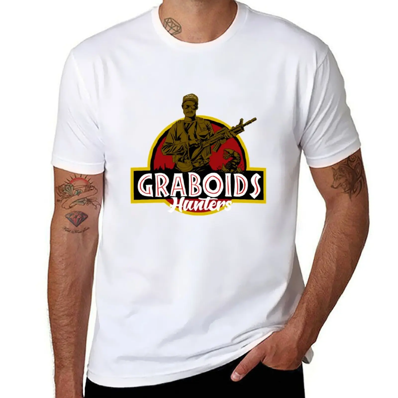 

Tremors Graboids Hunters T-Shirt t shirts for man cotton t shirts for man cotton funny T-Shirt