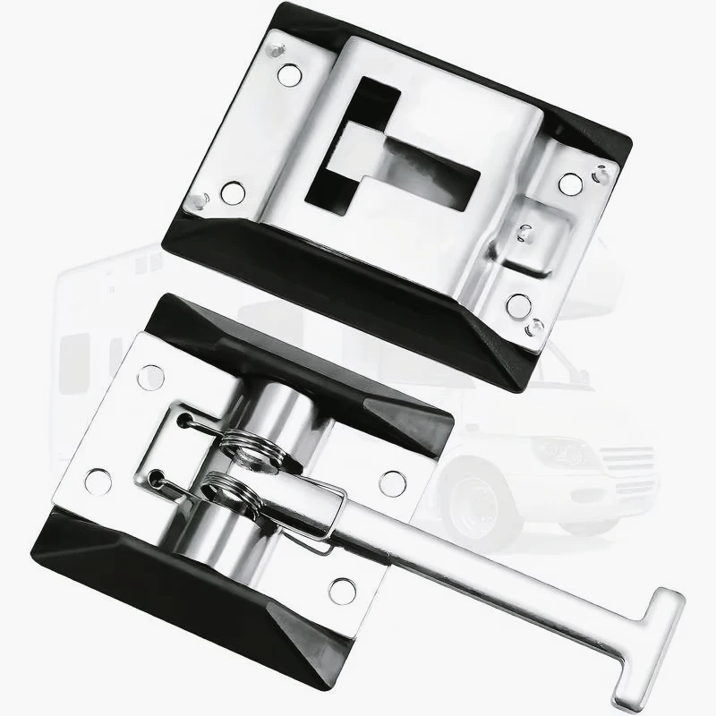 ZF-T Soporte captura para RV, pestillo puerta entrada estilo T para cargadores carga vehículos