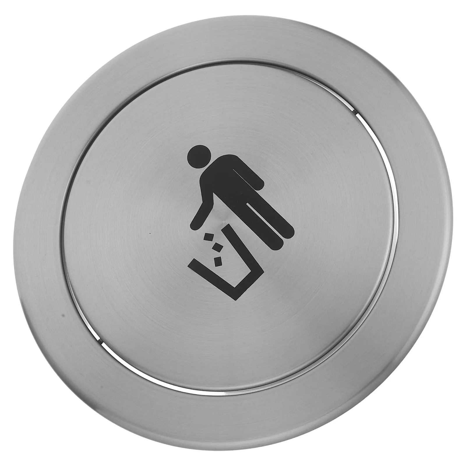 

Embedded Countertop Trash Lid Garbage Can Replacement Grommet Recessed Chute Cover