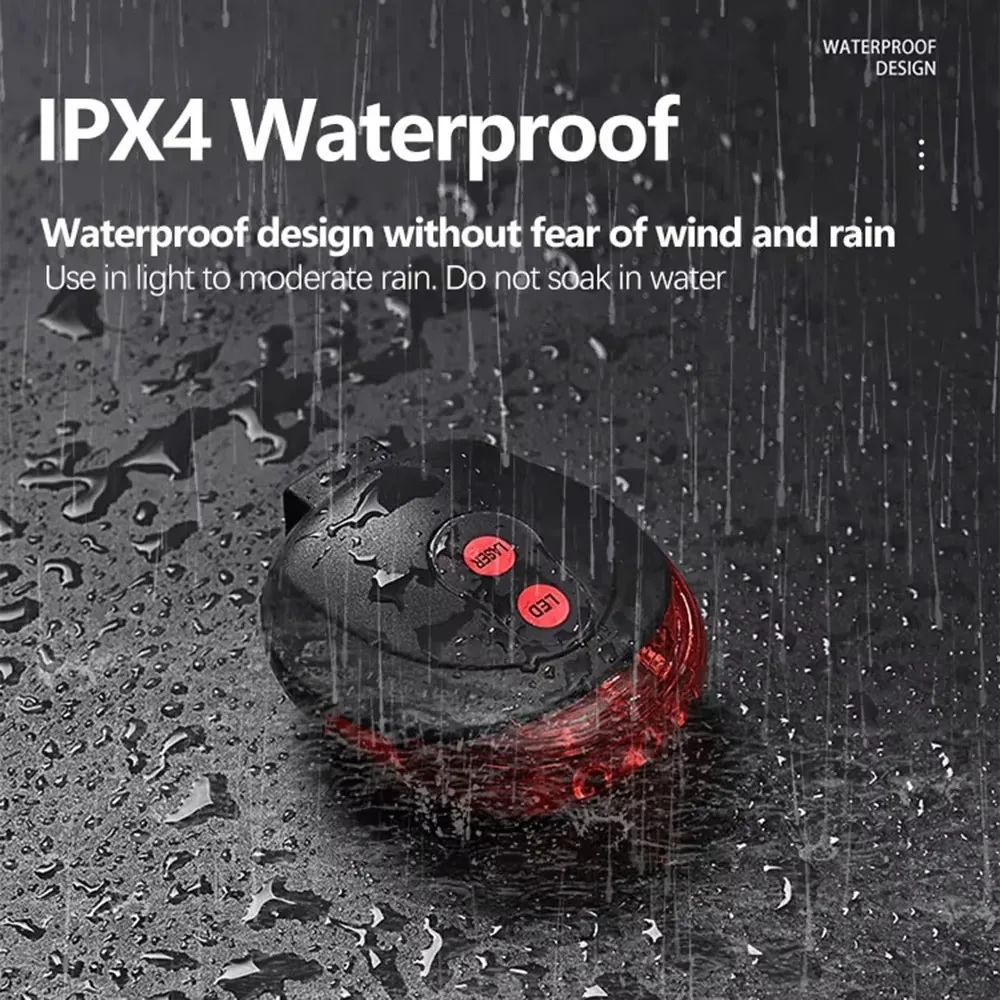 ضوء خلفي فائق السطوع للدراجة، تحذير للسلامة، إضاءة زاوية واسعة، ضوء خلفي لركوب الدراجات، أوضاع متعددة سهلة التركيب