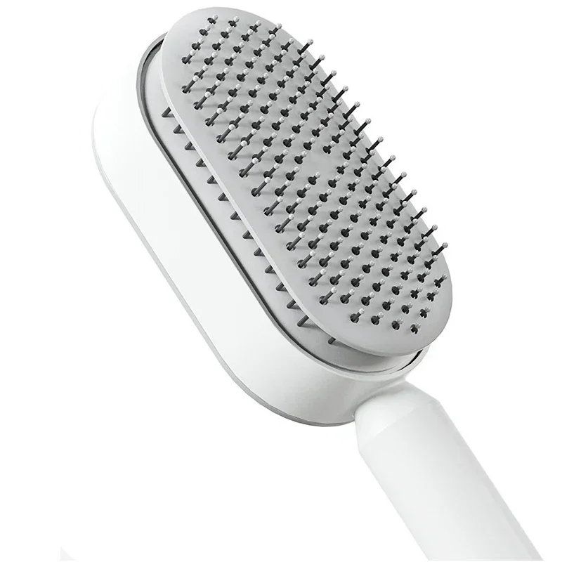 Self Cleaning Hair Brush for Women One-key Cleaning Hair  Airbag Massage Scalp Comb Anti-Static Hairbrush Dropshipping