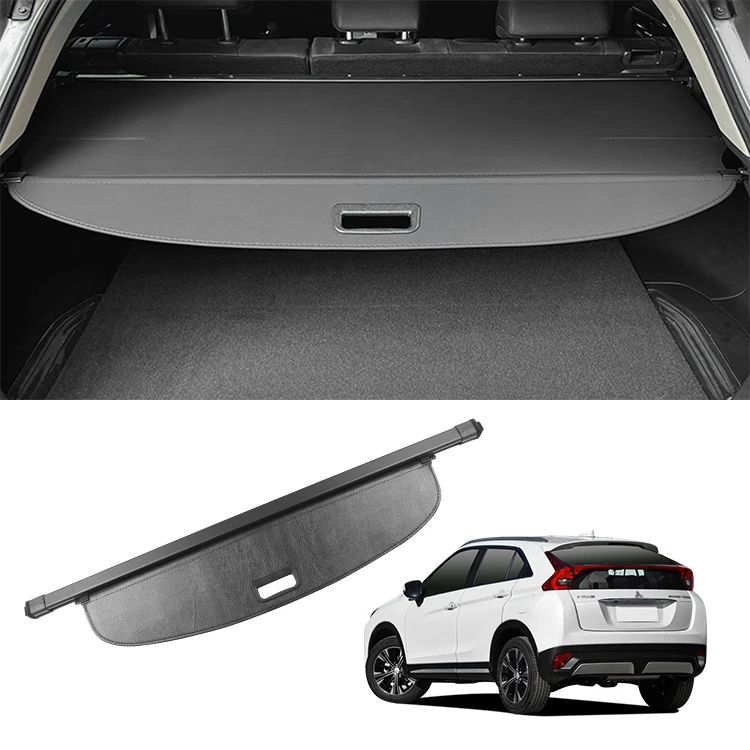 Car Cargo Cover for Mitsubishi Eclipse Cross Accessories with Back Curtain Rear Trunk Shade Cover Retractable curtain