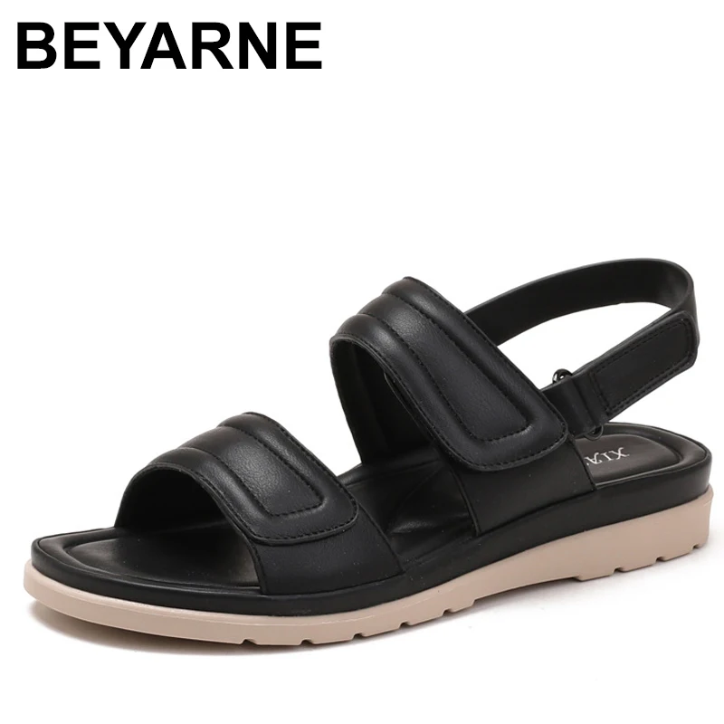 

pring Thick-Soled Sandals Comfortable And Casual Wedge Beach Outdoor Sandals Women's Shoes Fashionable Simple Light