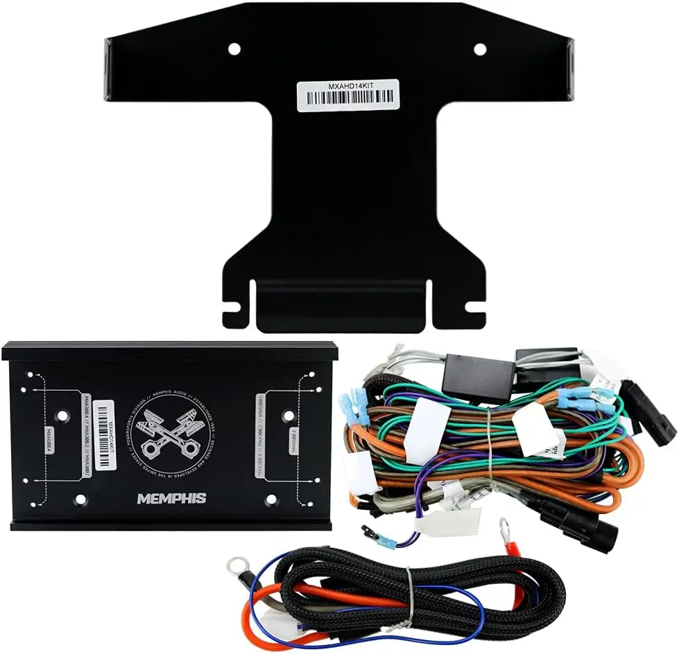 

Audio MXAHD14KIT Amplifier Installation Kit for 2014+ Street Glide and 2015+ Road Glide