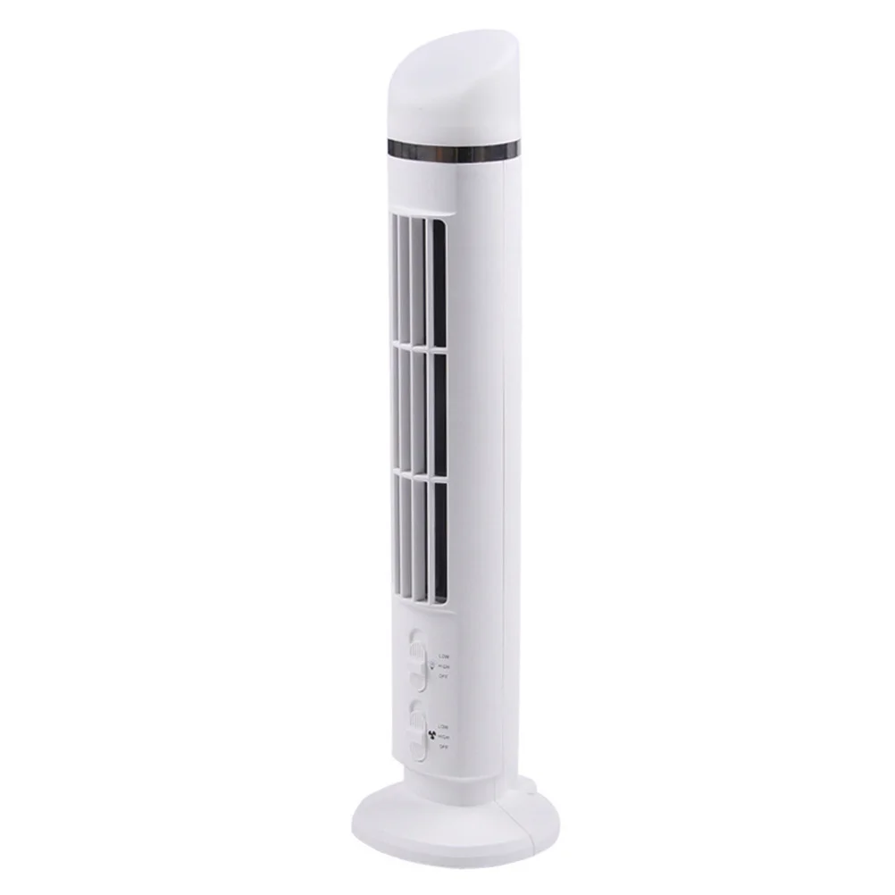 

Mini Night Light Fan Bladeless Usb Desk Cooling Fan 2 Speeds Oscillating Multi-Function Summer Supplies Home Office White