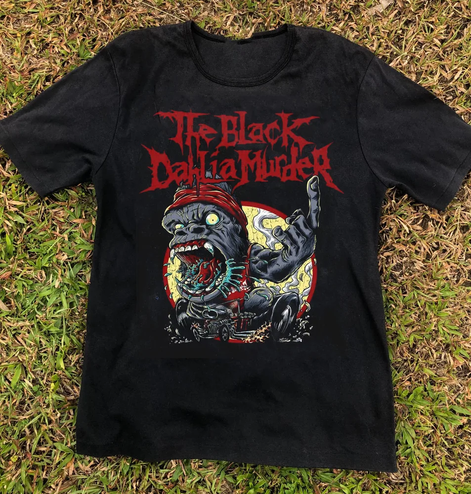 The Black Dahlia Murder Band Gift For Friends Black T-Shirt TH  Tees Y2K tops Unisex Summer Short Sleeve