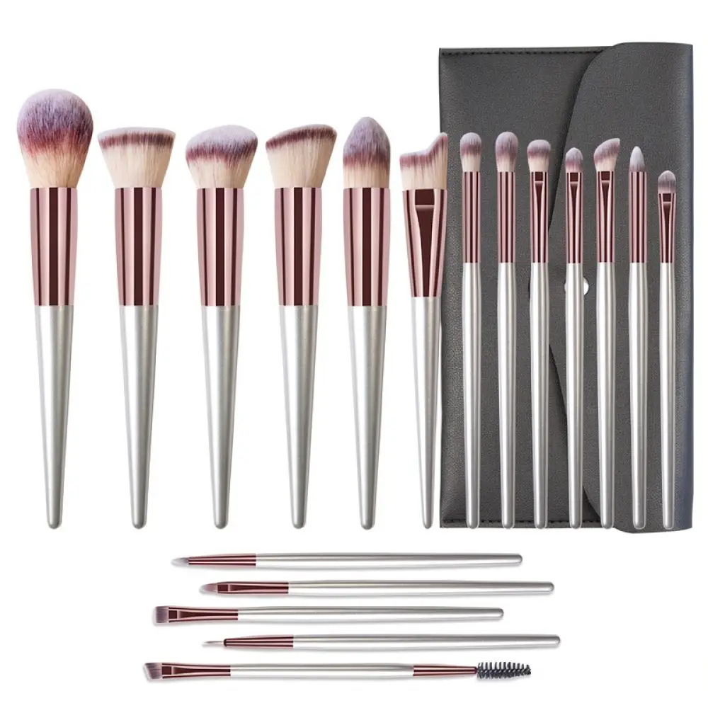 Premium Makeup Brushes Set Professional Foundation Powder Blush Concealer Eye Shadow Cosmetic Tools Wooden Handle Beauty Kit