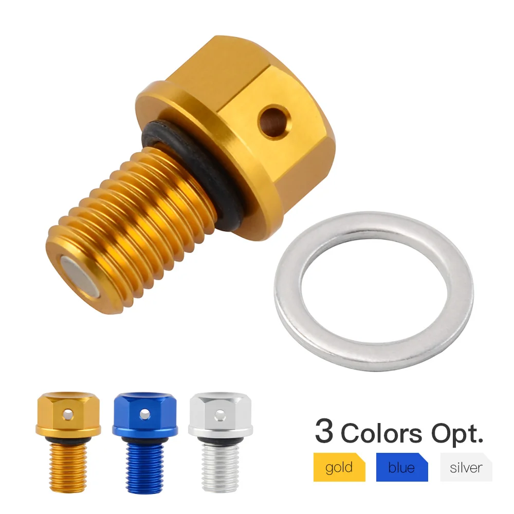 M10x1.25 Oil Drain Bolt Screw For SUZUKI DRZ400 S E SM FRAME DRZ400S DRZ400E DRZ400SM 2000-2017 2016 2015 2014 2013 Motorcycle