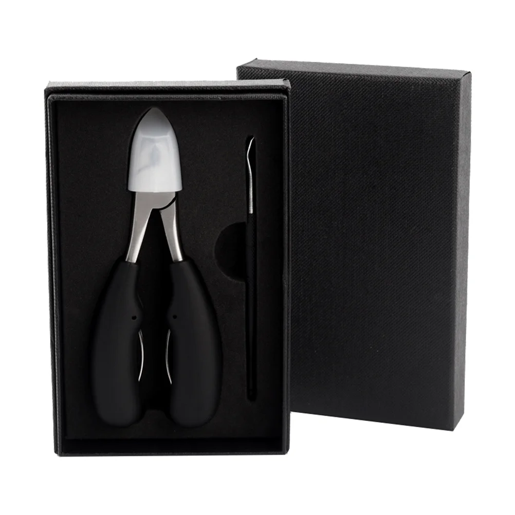 Set tagliaunghie ergonomico Tagliaunghie in acciaio inossidabile resistente per piedi Mani Strumento per manicure e pedicure Uso domestico nel salone