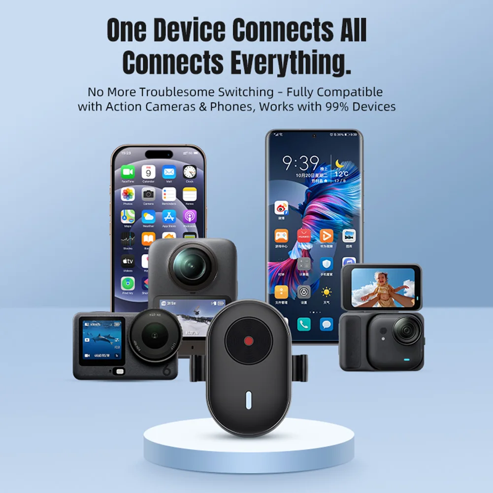 

Для общего беспроводного пульта дистанционного управления для экшн-камер DJI для Insta360 кнопка затвора контроллер аксессуары для фотографий