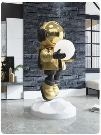 

1.2 meter astronaut sculpture light intelligent voice Bluetooth speaker