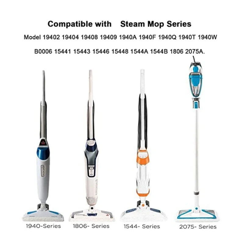 ล้างทําความสะอาดได้ Steam Mop Pads สําหรับ Bissell Powerfresh 1940 1806 1544 2075 Series Steam Cleaner