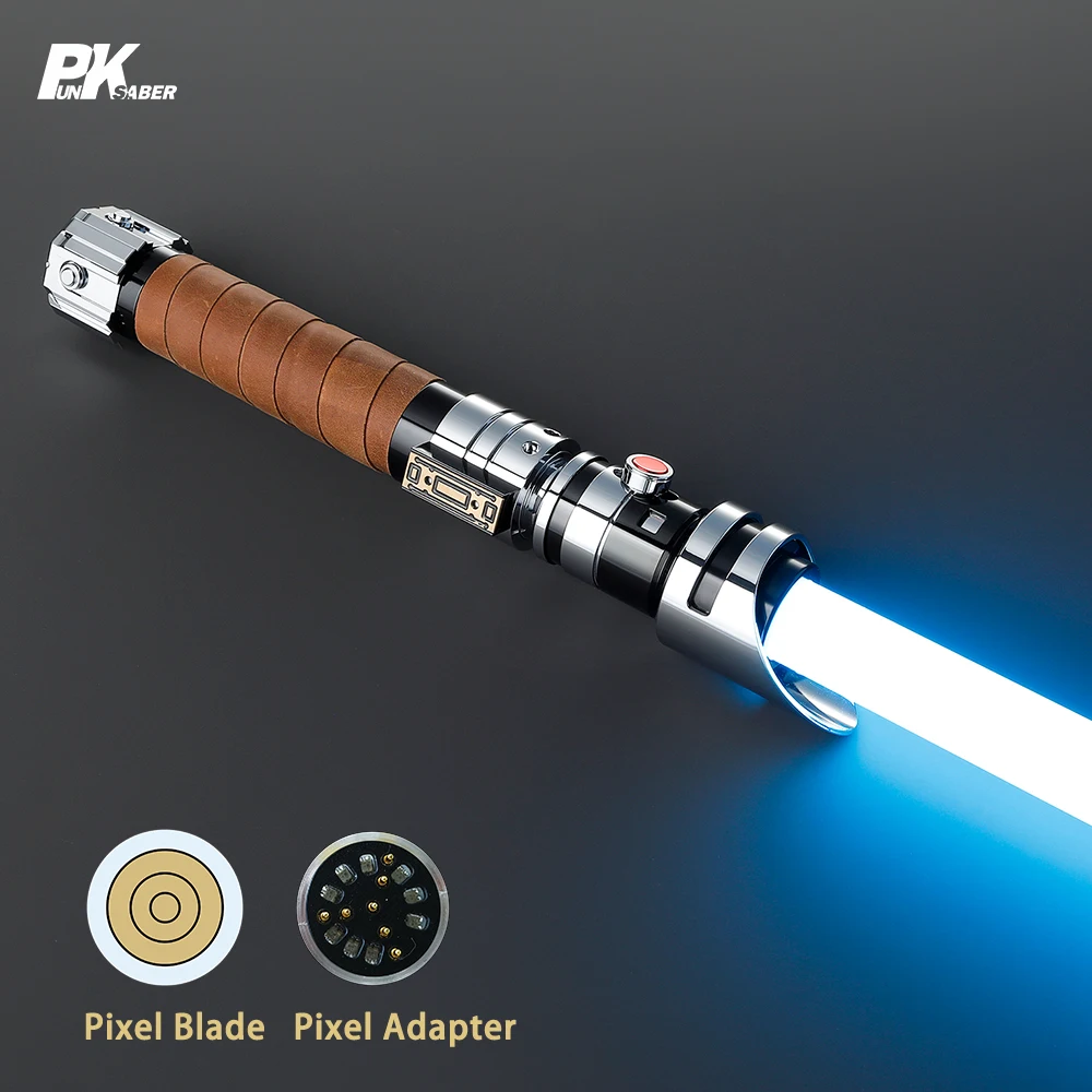 PunkSaber Lightsaber Neopixel Jedi Laser Sword Heavy Dueling Sensitive Smooth Infinite Changing Hitting Sound Light Saber Toys