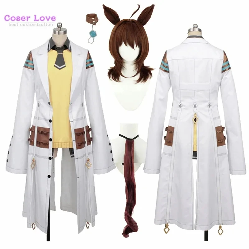 

♥ Костюм для косплея Агнес Тачион из аниме Uma Musume Pretty Derby, наряд для Хэллоуина и Рождества, новинка 2026 года