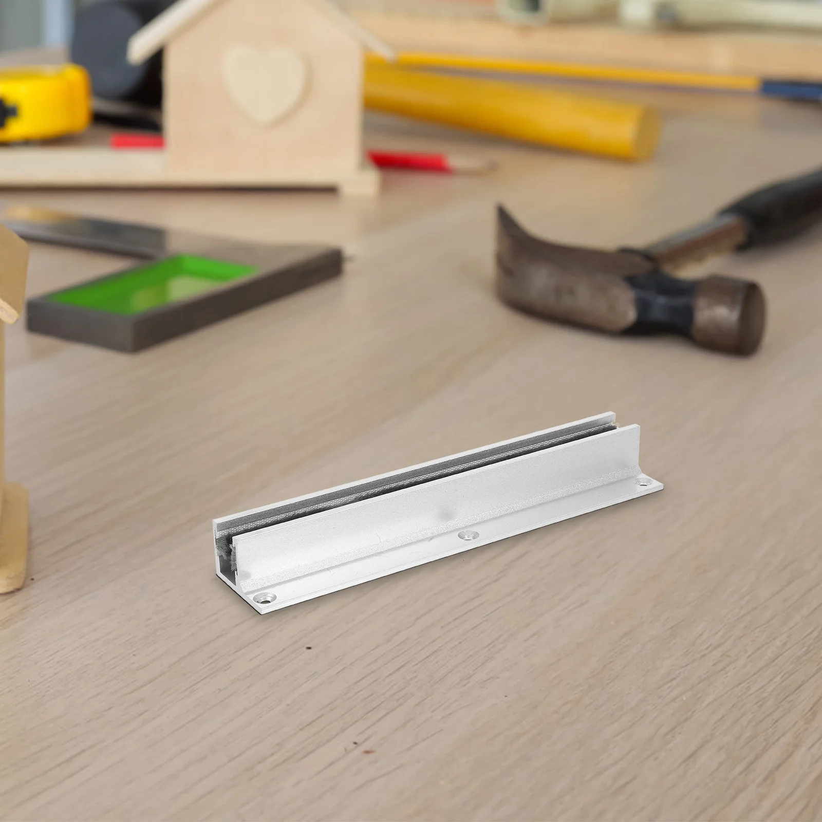 

Durable 8-14mm Glass Shower Door Bottom Guide Hardware Easy Install Smooth Slide Anti-Collision Bathroom Parts