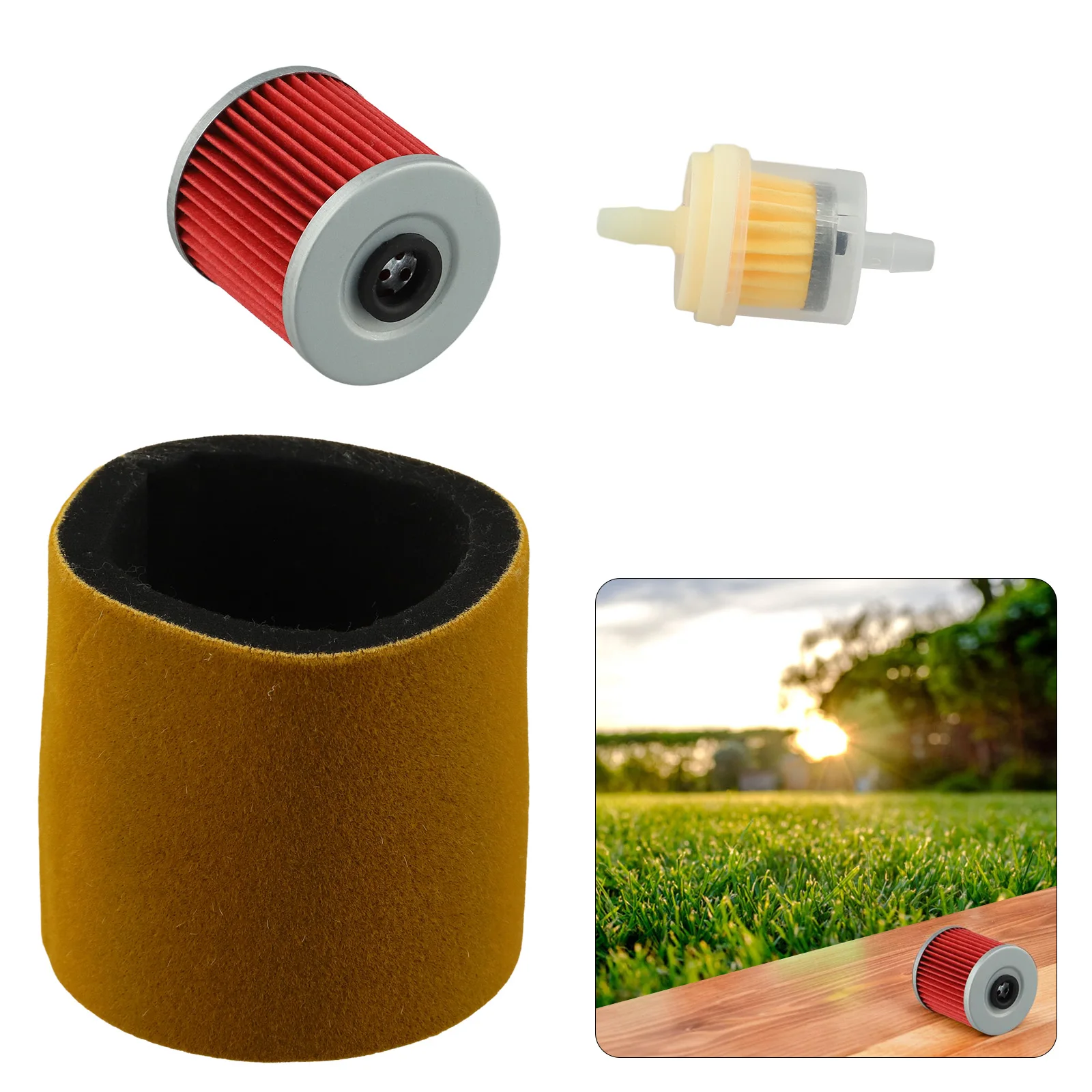 Air Filter Replacement Kit Air Filter KLF250 Filter Air Filter Kit Enhanced Filtration Maintenance Tool Routine Maintenance