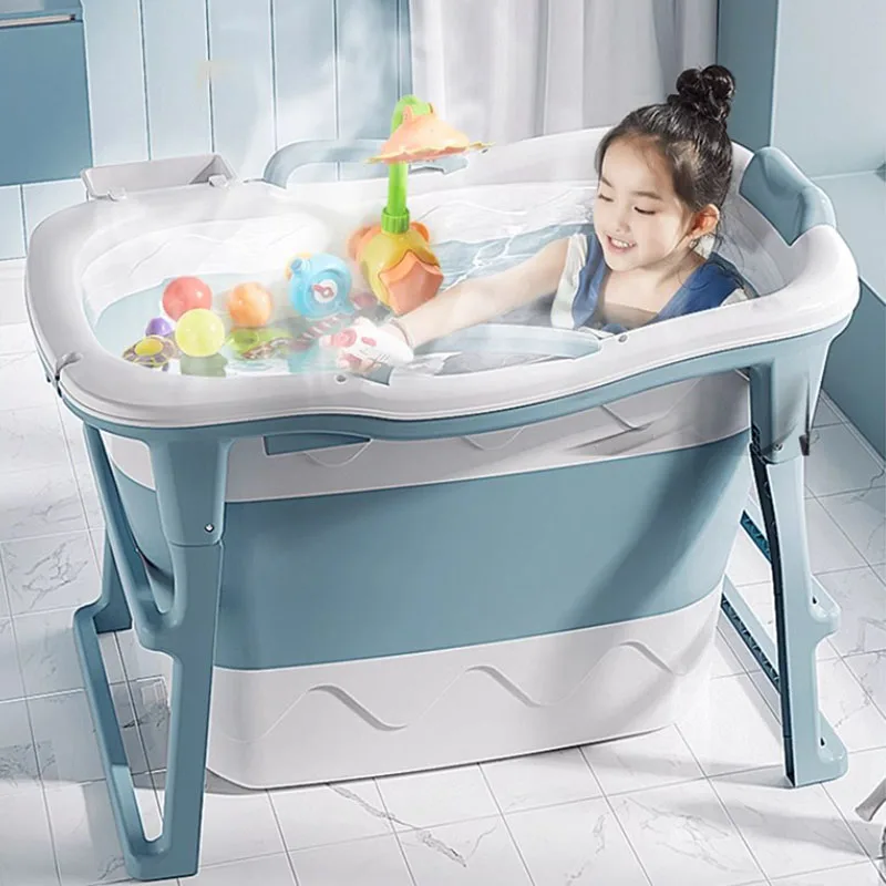 Shower Animals Bathtubs Slip Baby Women Foot Bath Adults Bathtub Foldable House Bathroom Baignoire Pliable Abulte Furniture