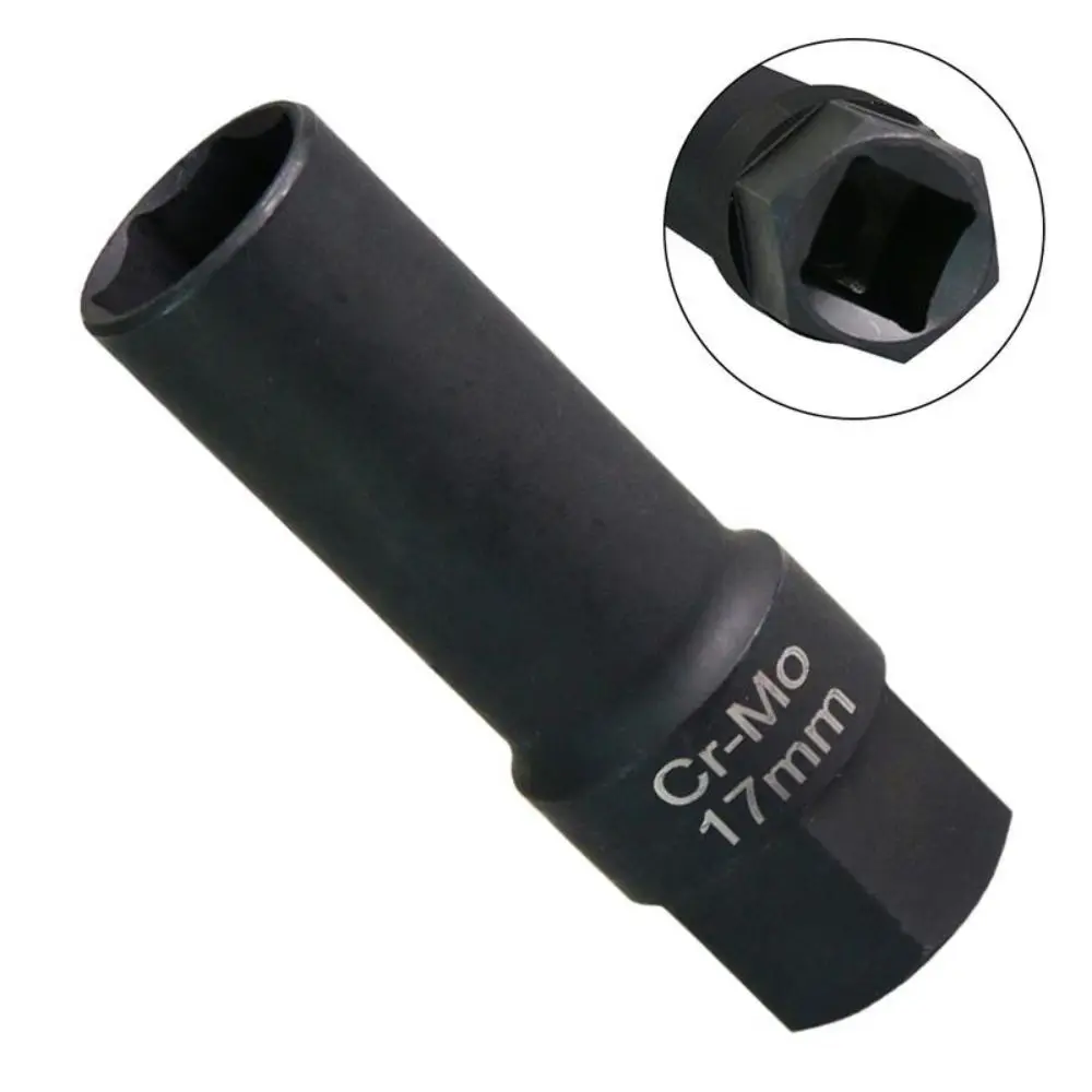 New Anti Theft Wheel Lug Seven Sided Heat Treated Lug Nut Cr Mo Steel Black Finish Locking Lug Key Wheel Removal