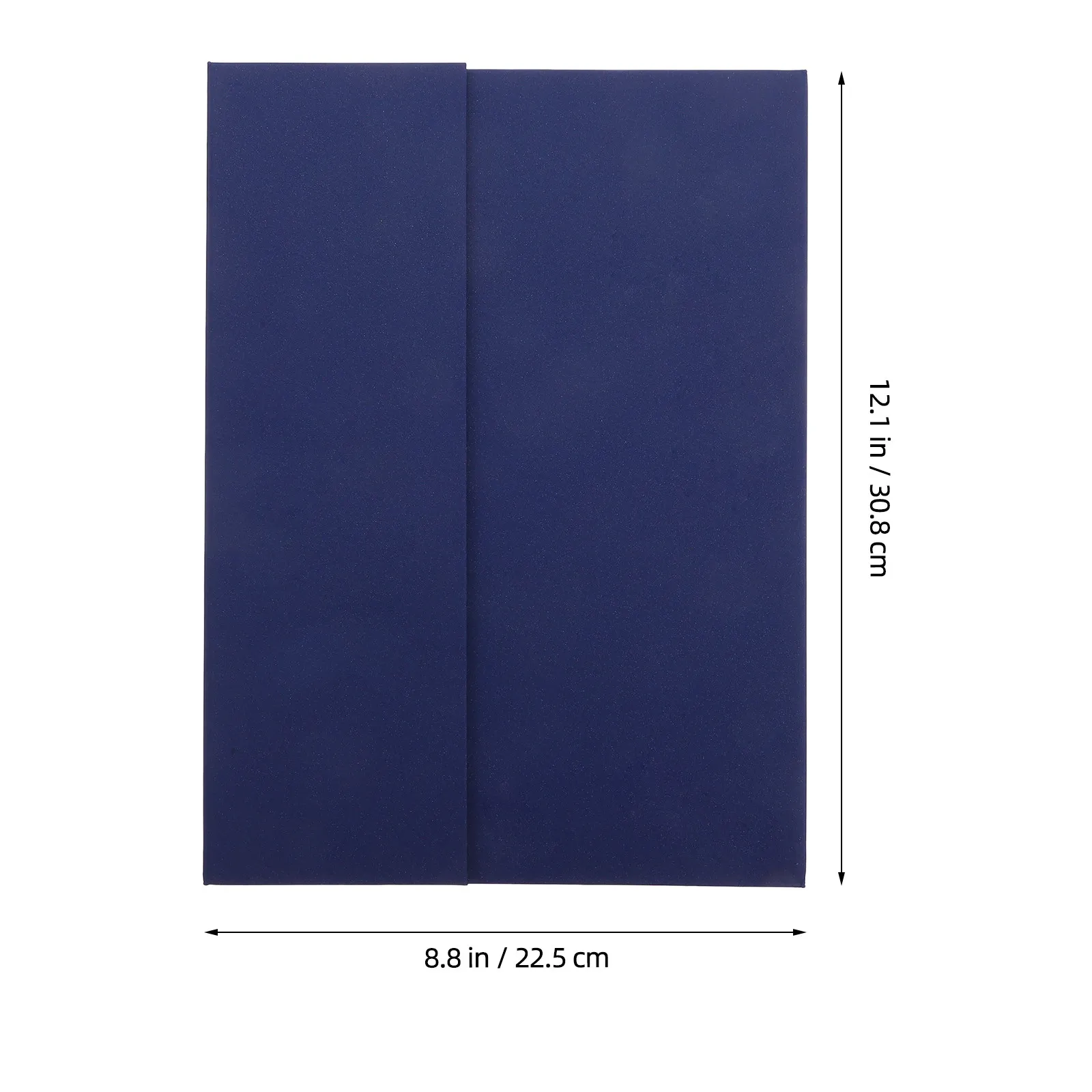 Blank A4 Tri-Fold Diploma Cover Certificate Holder Professional Document Folder Award Presentation Graduation Certificate Case