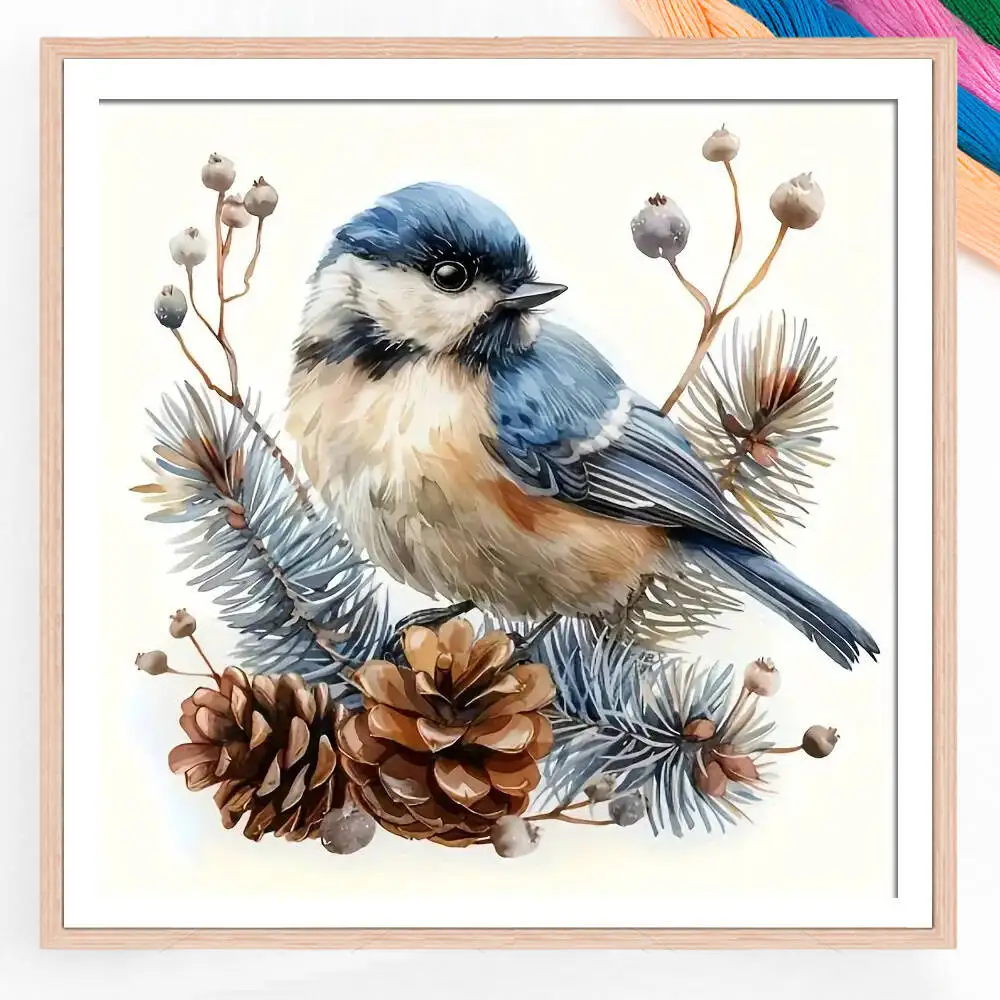 

Вышивка крестиком, корова, животное, сделай сам, полная детская вышивка, канва, цветок 11CT, принт, холст, бабочка, уникальный домашний декор