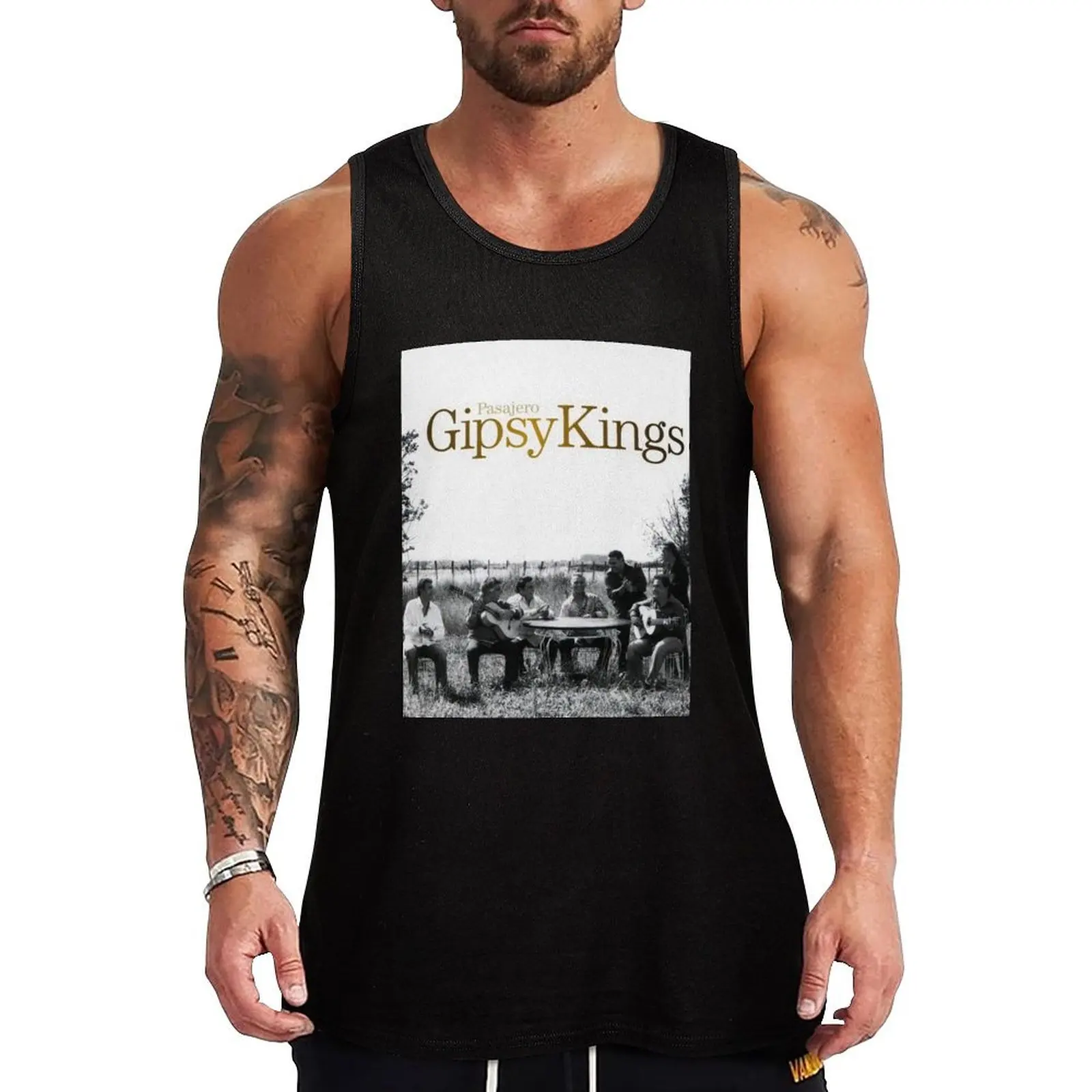 

Pasajero Tank Top gym clothing summer clothes for men Men's clothes vest men
