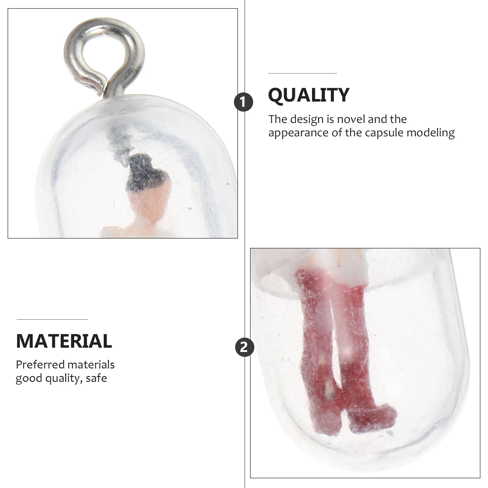 

20Pcs Phone Shell Charms Lovely PP Pendants Creative DIY Jewelry Making Accessories Keychain Bracelets Necklace Decorative