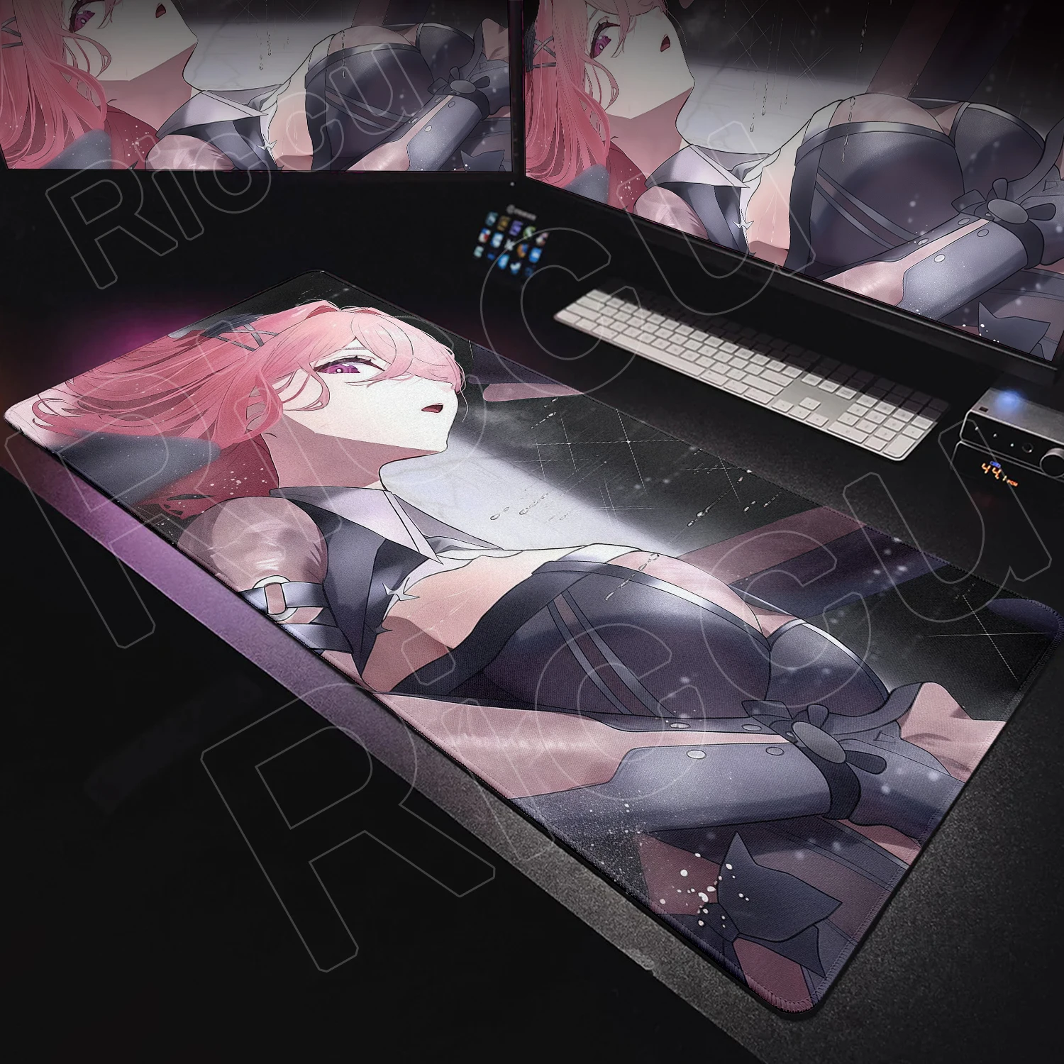 Remielle Dan ZZZ Gaming Mouse Pad HD Printing Edge Stitched Non-Slip Zenless Zone Zero Mousepad Large Size Office Anime Mousepad