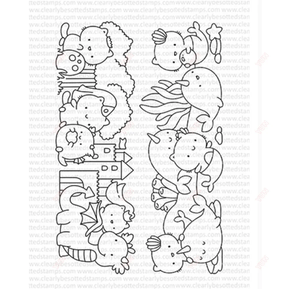 New Cartoon Book Pencil Scrapbook Decoration Stamp Stencil DIY Gift Card Craft Metal Cutting Die