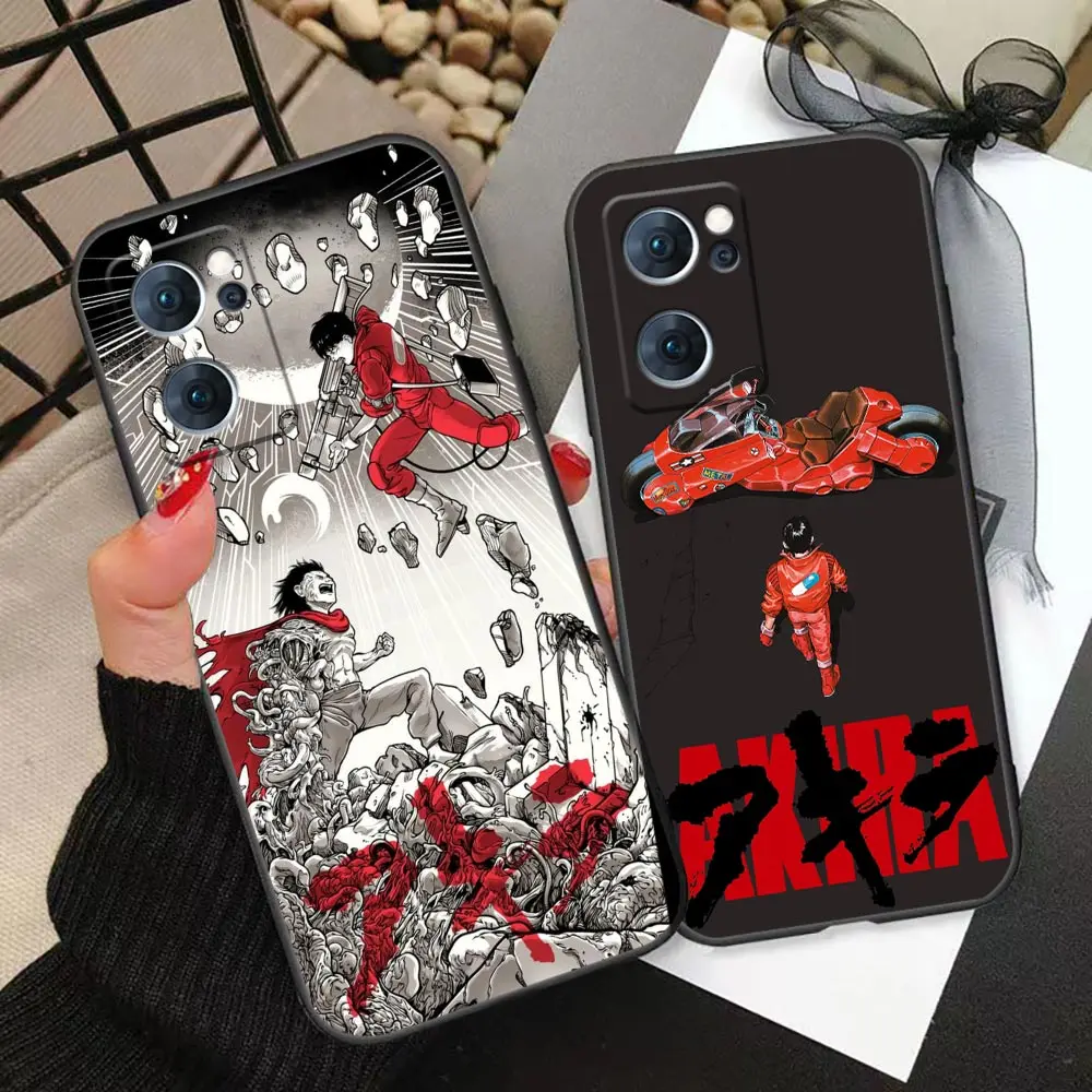 Anime A-AKIRA V-Voltron Phone Case For Realme GT 2 Neo 2 3 5 NARZO 50 50I 50A C55 C53 C35 C33 C31 C30 C21 C21Y C20 Case Funda