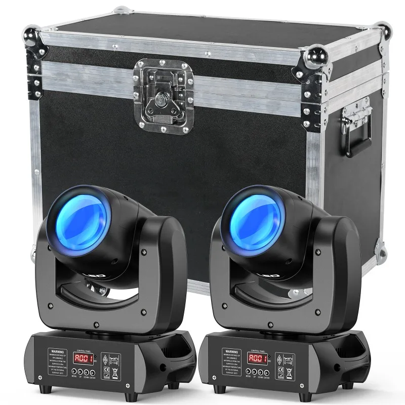 100W 18 Prism Led Gobo Beam Moving Head Light for Dj Disco Club Night Bar Ktv Lighting Lamp Effect Equipment MovingHead Lights
